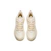 New Anta Mianbomb 2 Cushioned Slip Resistant Abrasion Resistant Low Top Sprint Running Shoes Women's Beige Yellow 922345577-3