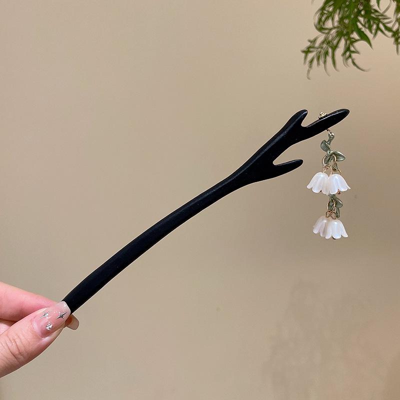 Luxusní retro čínská sponka do vlasů s třásněmi pro ženy - Všestranná slitinová spona do vlasů pro elegantní drdoly