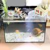 Punch-free Corner Fish Tank Shelf Triangle Coral Bracket Fish Tank Corner Storage Rack  Desk