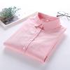 Luxurious Long Sleeved Cotton Oxford Leisure Shirt For Women In Vibrant Colors