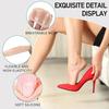 Coussinet Plantaire Gel Coussin Gel Pieds coussinet d'avant-pied Soulager la Douleur Plantaire pour homme et femme.4 paires.