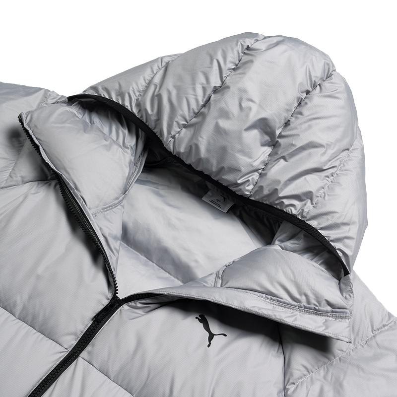 Puma Duck Down Hooded Windproof Warm Long Down Jacket Men Outerwear 691080-63