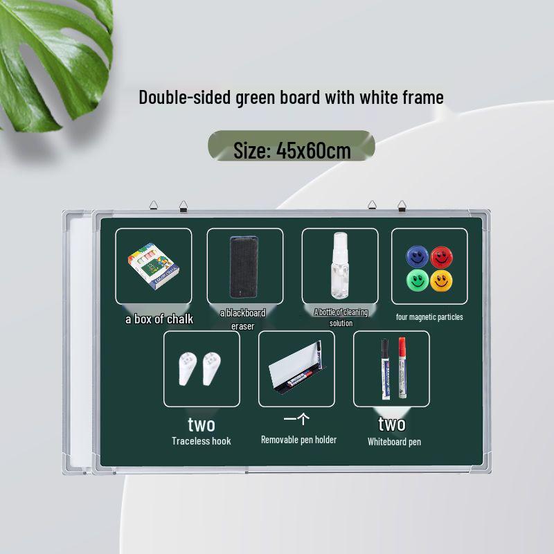 Children's Erasable Magnetic Blackboard for Home, Teaching, and Office Use