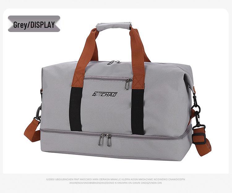 Waterproof Large Capacity Lightweight Travel Bag with Shoe Compartment for Business and Short Trips