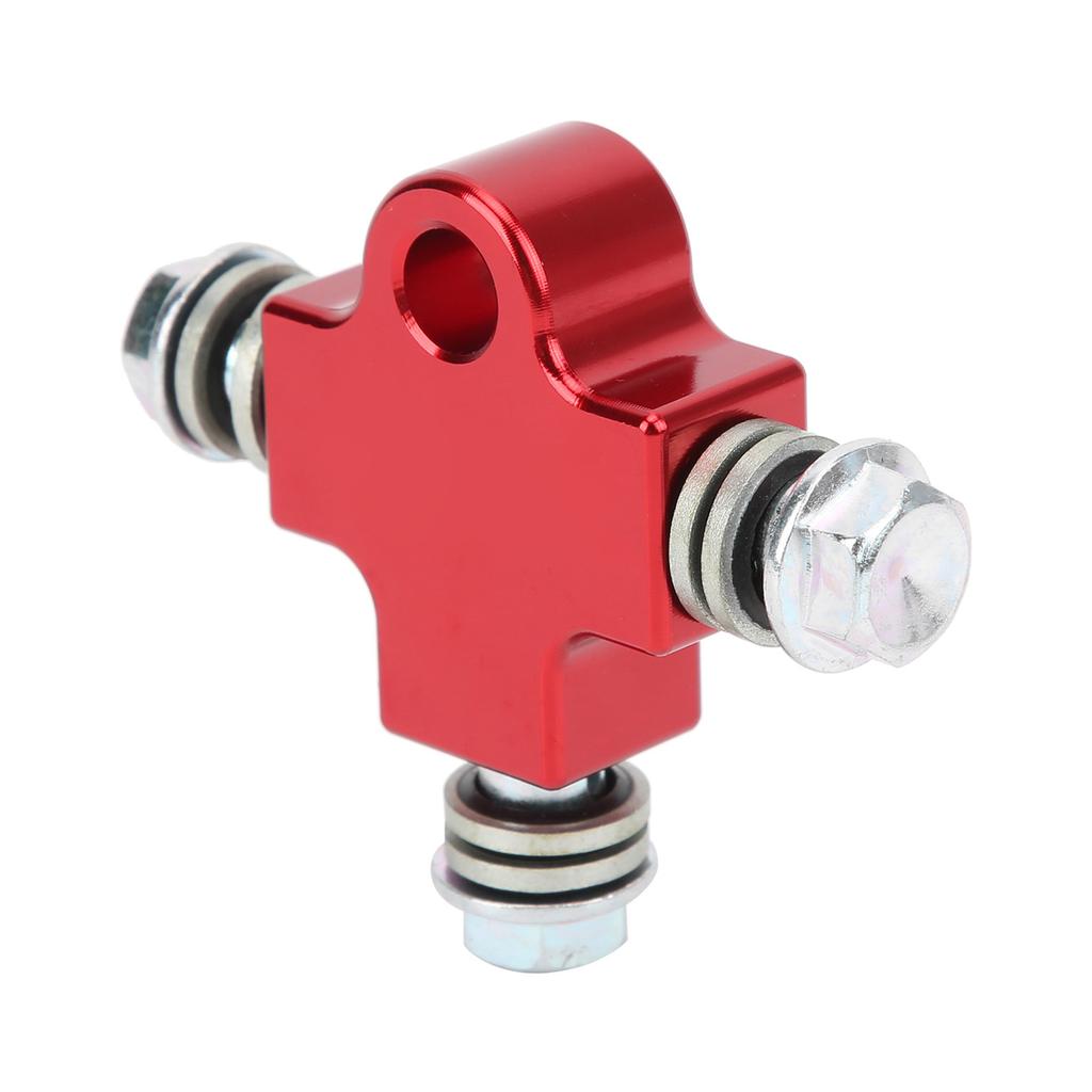 Tee Connector Coupling 3‑Way Tubing Hose Steel for Motorcycle ATV Modification