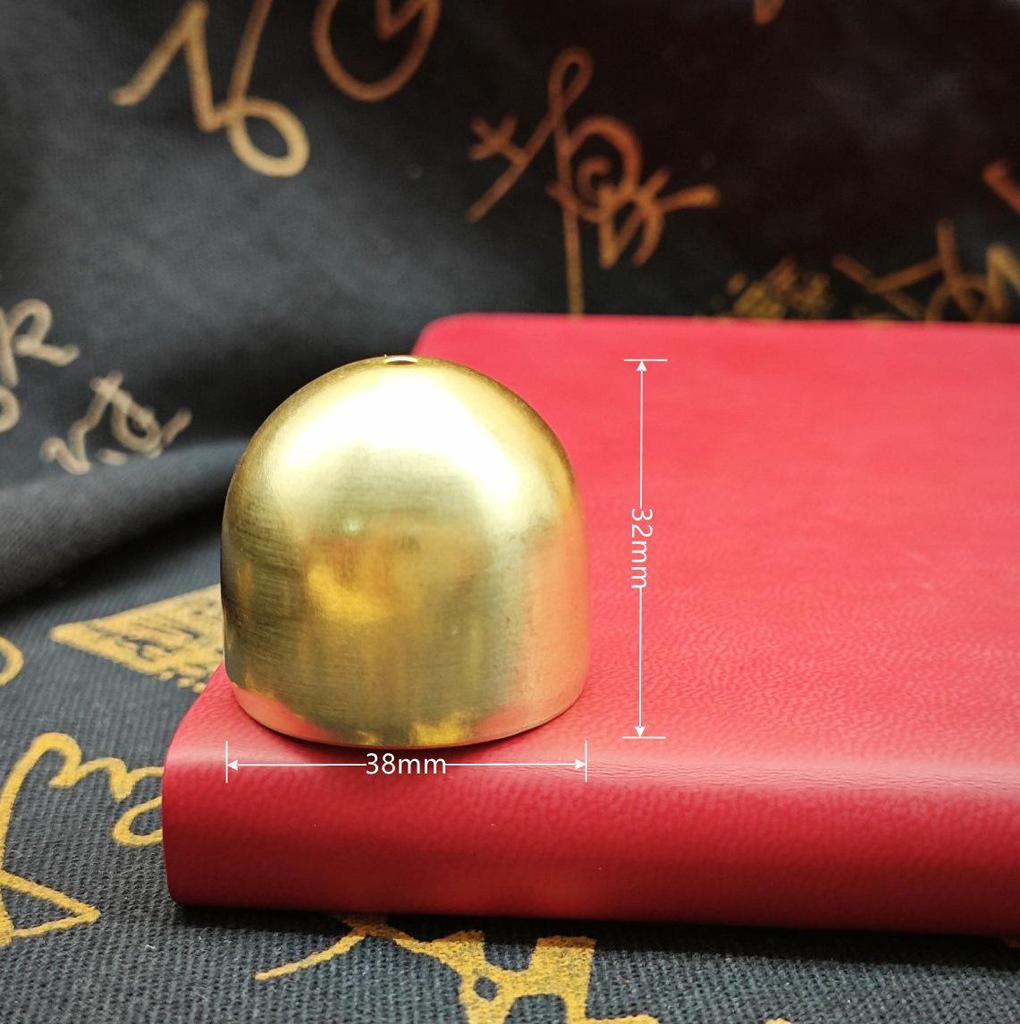 Pure Copper DIY Wind Chime Ornament with Christmas Bells & Clapper Pendants