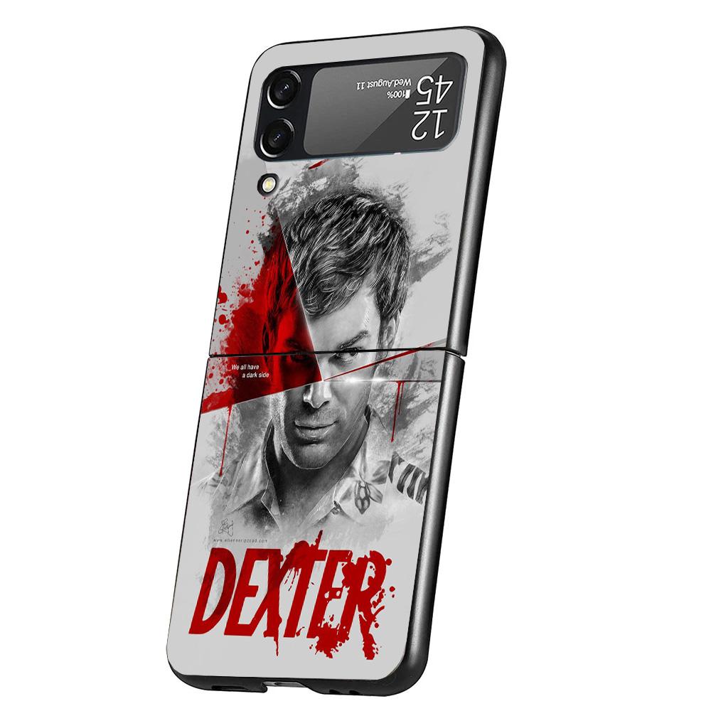 

TV Show Dexter Morgan Cover Phone Case For Samsung Galaxy Z Flip 7 6 5 4 3 5G Flip7 Flip6 Flip5 Flip4 Flip3 Black Fundas Shell Samsung Z Flip 7