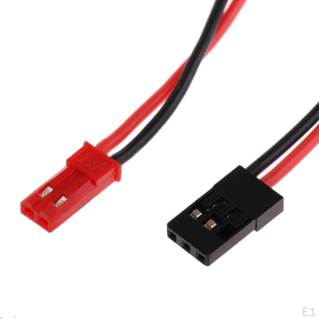 JST To JR Female/Male Servo Connector Adapter 120mm for RC Plane Helicopter