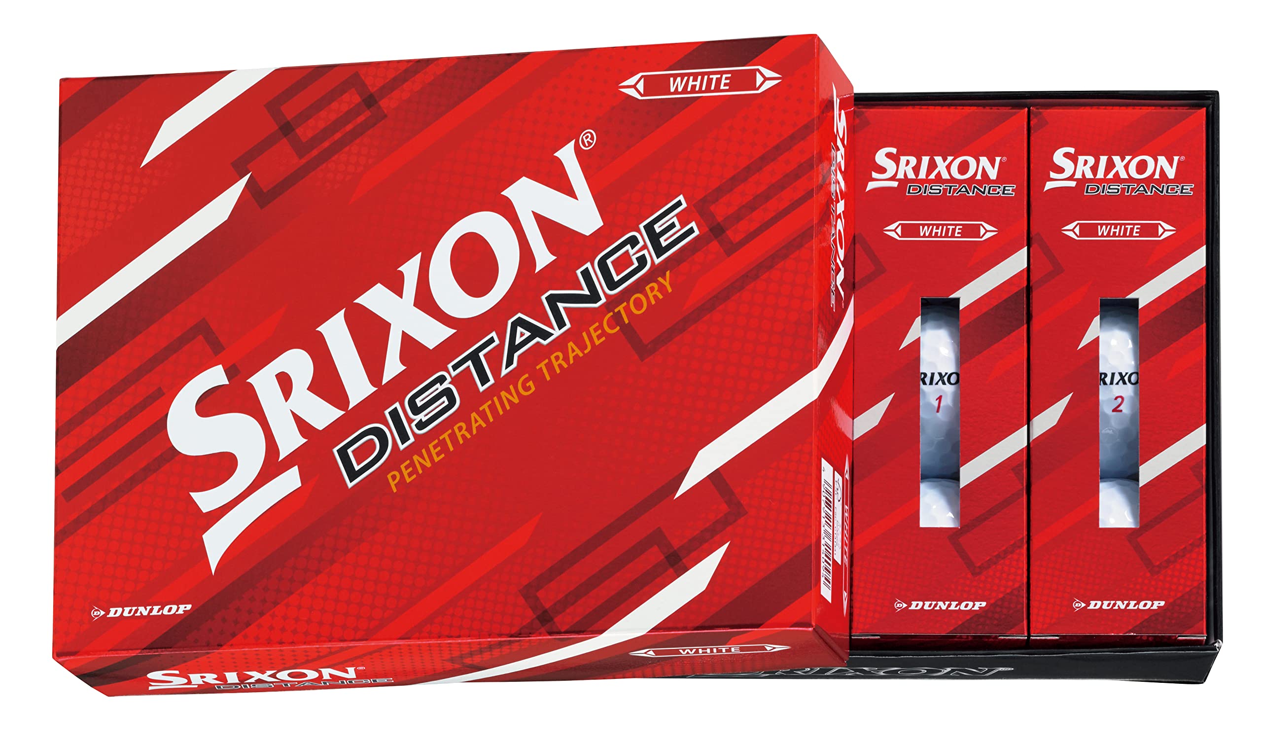 

Мяч для гольфа DUNLOP Dunlop SRIXON DISTANCE9 2022 Модель 1 дюжина (12 шт.) белый
