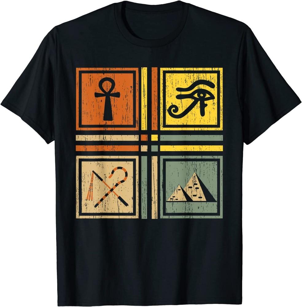 Egyptian Mythology Egypt Pyramid Ancient Egypt T-Shirt Unisex T-Shirt XXXL