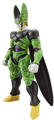 BANDAI SPIRITS Standardní plastový model Dragon Ball Cell - figurka (Dokonalá forma) (Obnova) Předbarvený