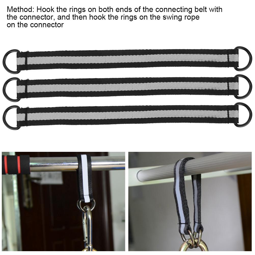 3pcs 35cm Swing Connecting Belt Outdoor Indoor Hanging Chair Swing Accessories