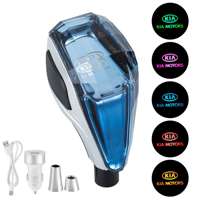 Crystal Light-Up Gear Shift Knob for Toyota, Mazda, and Mitsubishi Cars