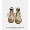 Cowhide version~ Martin boots women's retro simple and versatile short boots travel mountaineering kick not bad big yellow boots short boots
