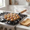 Sartén para Aebleskiver de 14 Agujeros Antiadherente Parrilla Sartén para Tortitas Fabricante de Takoyaki Bolas de Ebelskiver/Tortitas