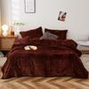 Yuanzhiwei Thickened Golden Mink Flannel Blanket