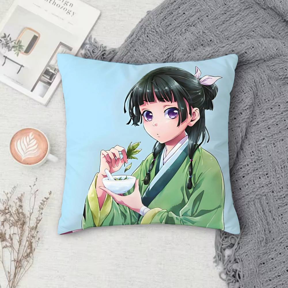 

The Apothecary Diaries Doublesided Printed Square Decorative Cushion Cover for Sofa Living Room Home Decor 30x30 cm