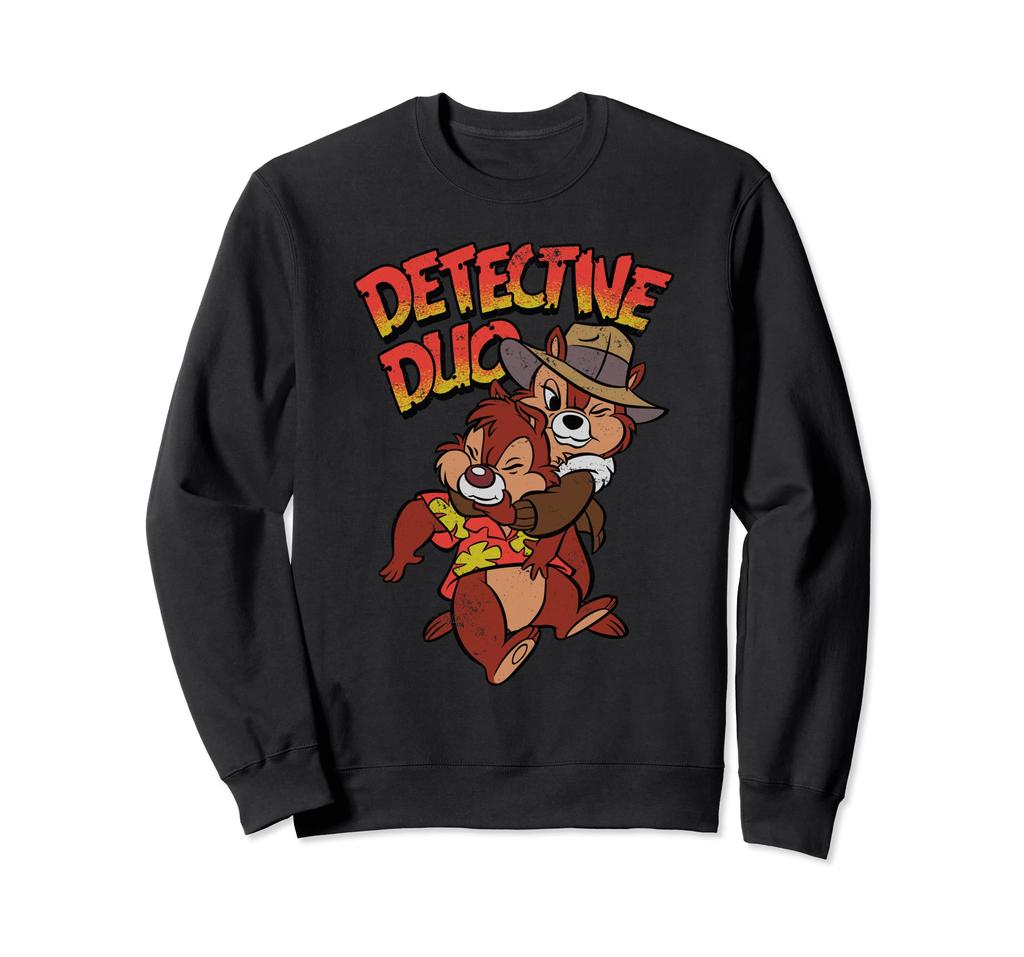 Disney Retro Chip & Dale Rescue Rangers Detective Duo Sweatshirt