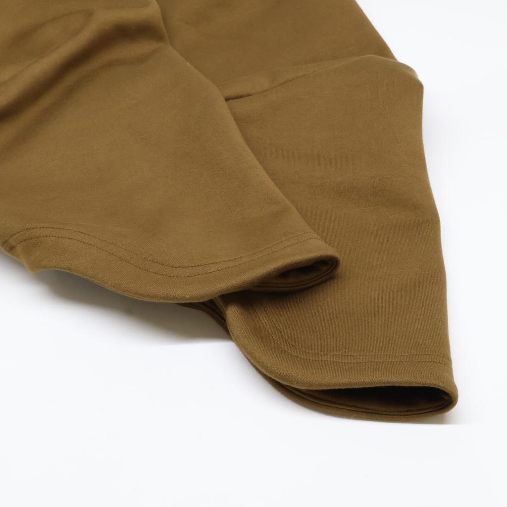 ENFOLD 23Stainless Steel Olive Brown Cotton Blend VASE PULLOVER/Sweat Pullover tops 38 BrownUsed