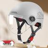 JINGRX All-Season 3C Certified Motorcycle & Electric Vehicle Helmet