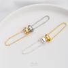 14k Gold-Filled Anti-Fall Magnetverschluss Armband/Halskette mit O-Kettengliedern