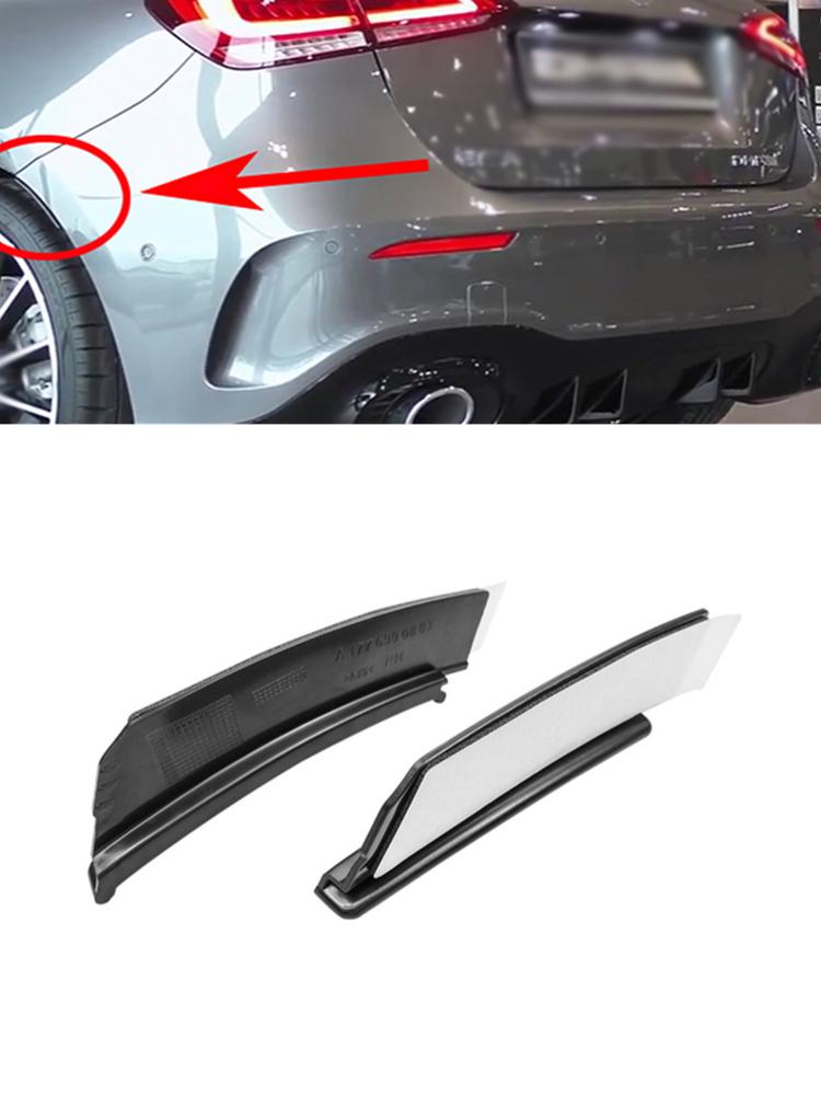 Car Fender Flares Wheel Eyebrow Mudguard Fender Rear Bumper Trim Lip For Benz A Class W177 Hatchback AMG A180 A200 A250 A35 2019