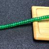 Green Agate Spacer Beads for Handmade Bracelets, Small Accessories, DIY Agate Loose Beads