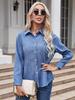 European & American Women's Casual Loose Long-Sleeve Shirt – All-Season Styles