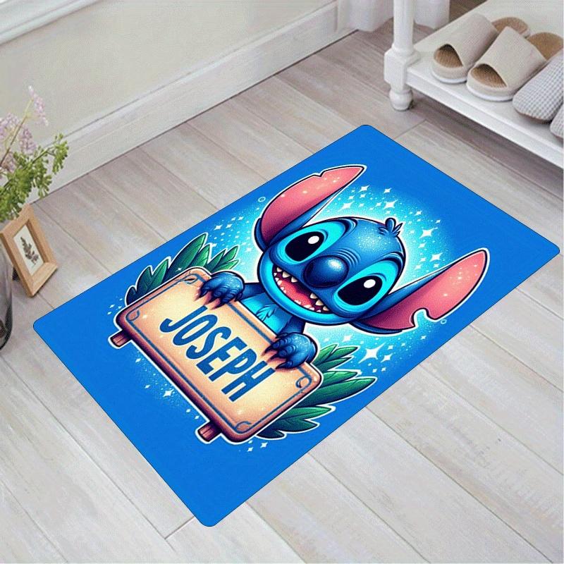 1pc Stitch Pattern Area Rug Soft Flannel Floor Mat for Living Room,Office,Bedroom and Carpet,Sofa Coffee Table Floor Mat 60cm by 90cm