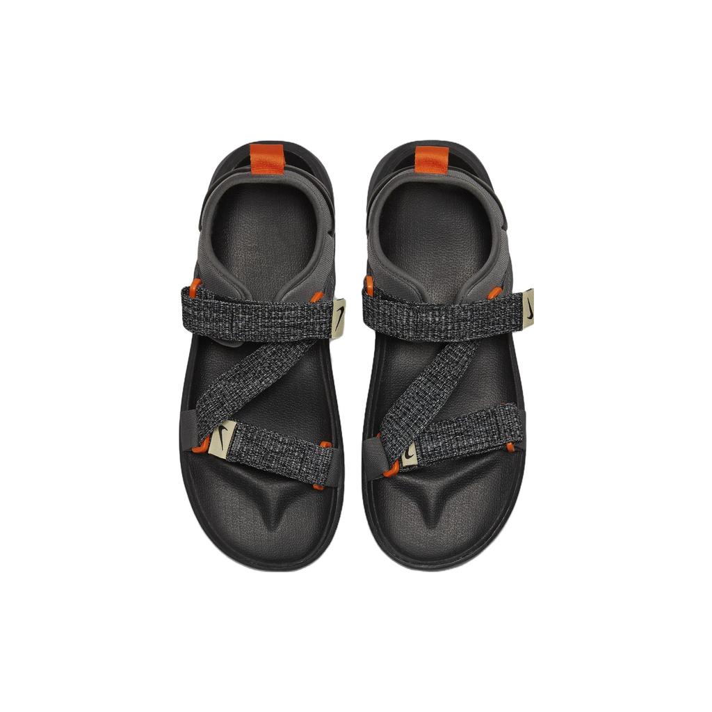 Nike Vista Sandal Smoke Grey Safety Orange Men Sneakers Team-Gold Black DJ6606-005