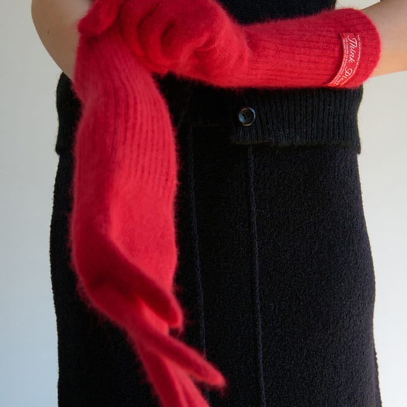 

THINK PLANT Перчатки Simon, красные Red