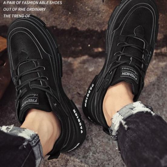 Martin Boots, Men's Shoes, Spring Waterproof and Anti Slip Sports, Casual Work, Low Helper Workwear, Wear-resistant Labor Protection Shoes