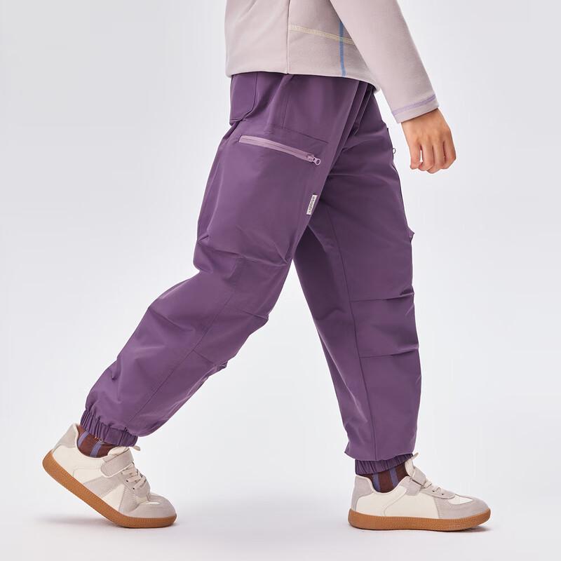 EBAER Kids' Fleece-Lined Winter Cargo Pants