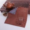 Double-Sided Absorbent Tea Table Mat - Thick, Dual-Color Towel