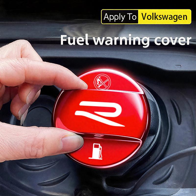 Hub Caps Volkswagen Car Fuel Cap Alloy Oil Box Lid Sticker For VW GTI Polo Golf MK6 7 8 Passat B6 7 8 9 Tiguan T-ROC Arteon Jett