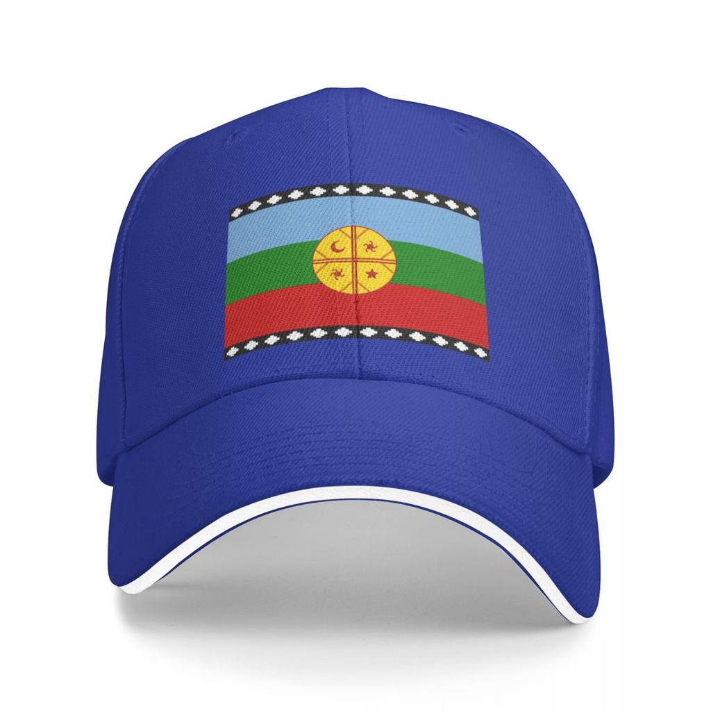 Flag of the Mapuches Cap Baseball Cap Bobble Hat Baseball Cap Unisex Women's