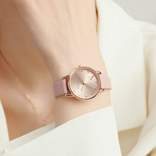 [JULIUS] JULIUS Women s Leather Band Watch JA-1307 B