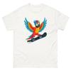 Papegoja Snowboardåkning Rolig Tecknad Snowboardåkare T-shirt