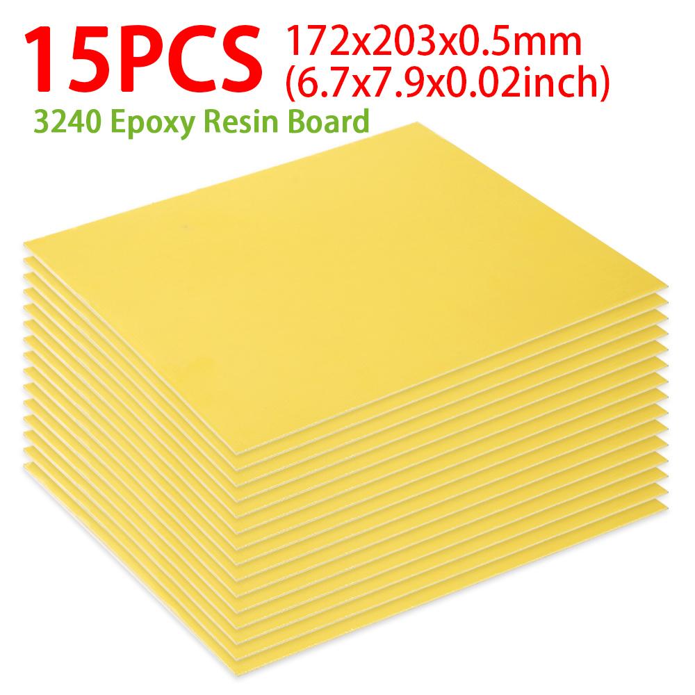 3240 Insulation Epoxy Plate 203x172x0.5mm Single Sided Adhesive for 3.2V 280Ah 320Ah 310Ah 90Ah Lifepo4 Battery Pack Diy Use