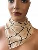 Scarf Shawl Square 566 - Viscose - For Head, Neck, Bag