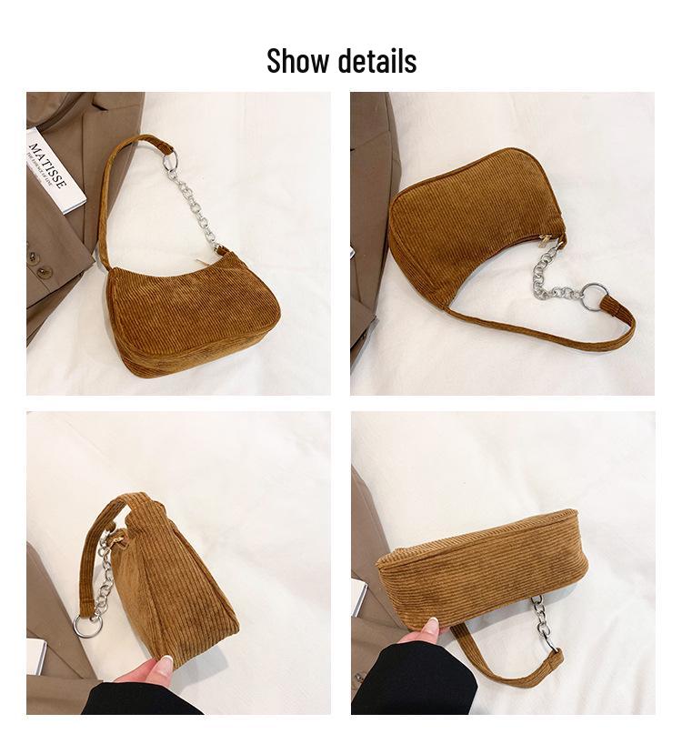 2025 Sommer Damen Vielseitige Umhänge-Ketten-Tasche – Schlichtes, Minimalistisches Ein-Schulter-Design