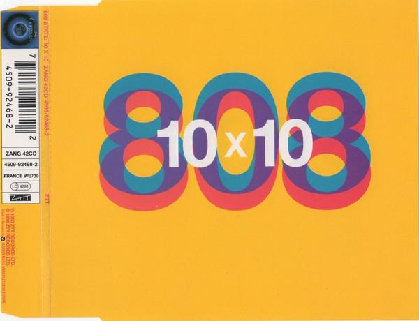 

CD 808 STATE - 10 x 10 ZANG42CD,450992 ZTT 1993 Europe Dance & Electronica Used