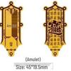 Gold Foil Treasure Chest Phone Sticker: Wealth & Prosperity New Year Gift