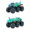Hot Wheels Monster Truck Transporter Assorted Vehicle Toy Mini Car 4 Cars Box Sold Ages 3 and Up Multi 986G-HWN86