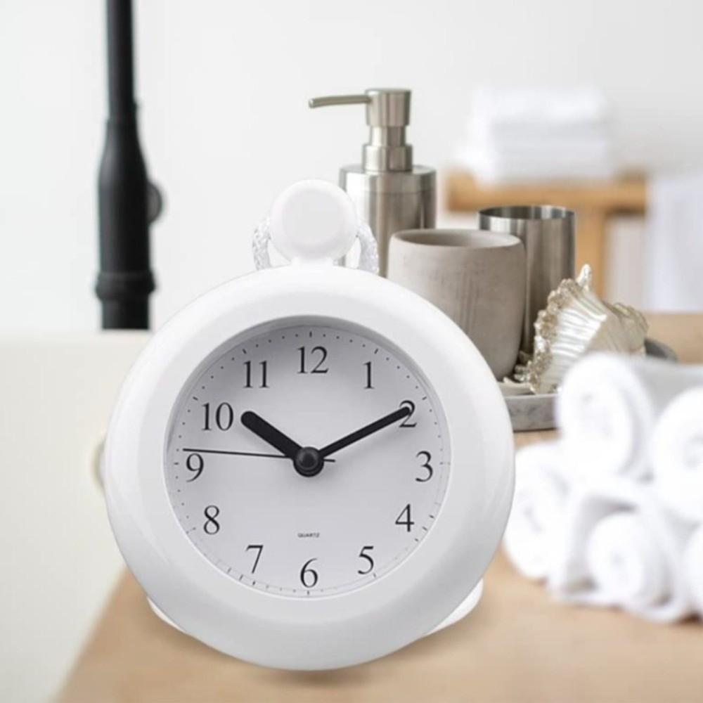 Plastic Waterproof Clock Nylon Lanyard Hanging Watch Unique Bathroom Clock  Kitchen Use
