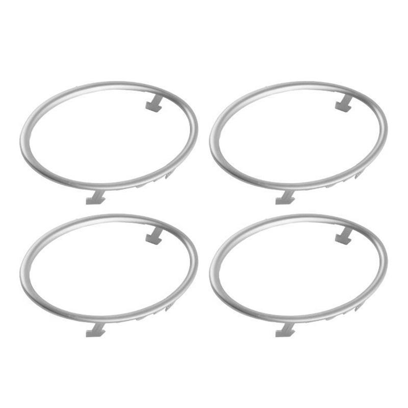 

4Pcs Car Air Conditioning Trim Outlet Decoration Circle Ring Sticker For Focus 2 Mk2 2009-2013 Auto Accessories