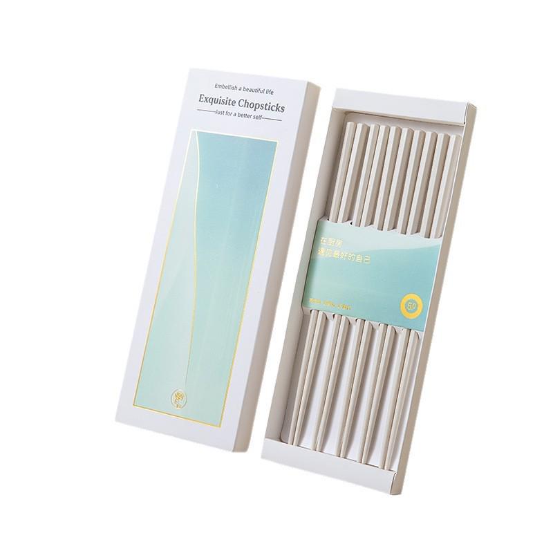 5 Pairs Non-slip, High-Temperature Resistant, Anti-mold Chopsticks - Elegant and Durable for Individual Use