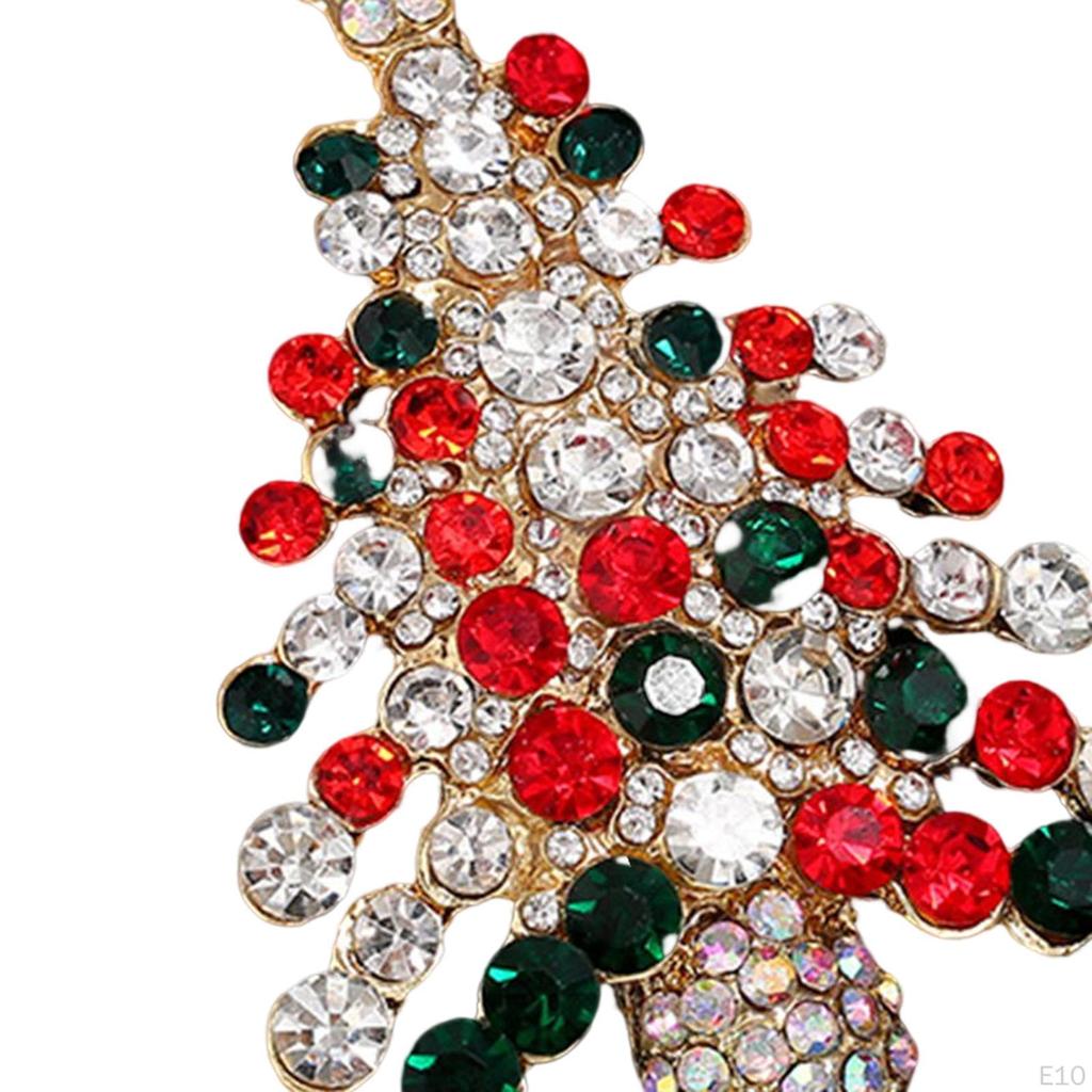 Christmas Brooch Pins, Cloth Decorative Accessories for Turbans Decoration
