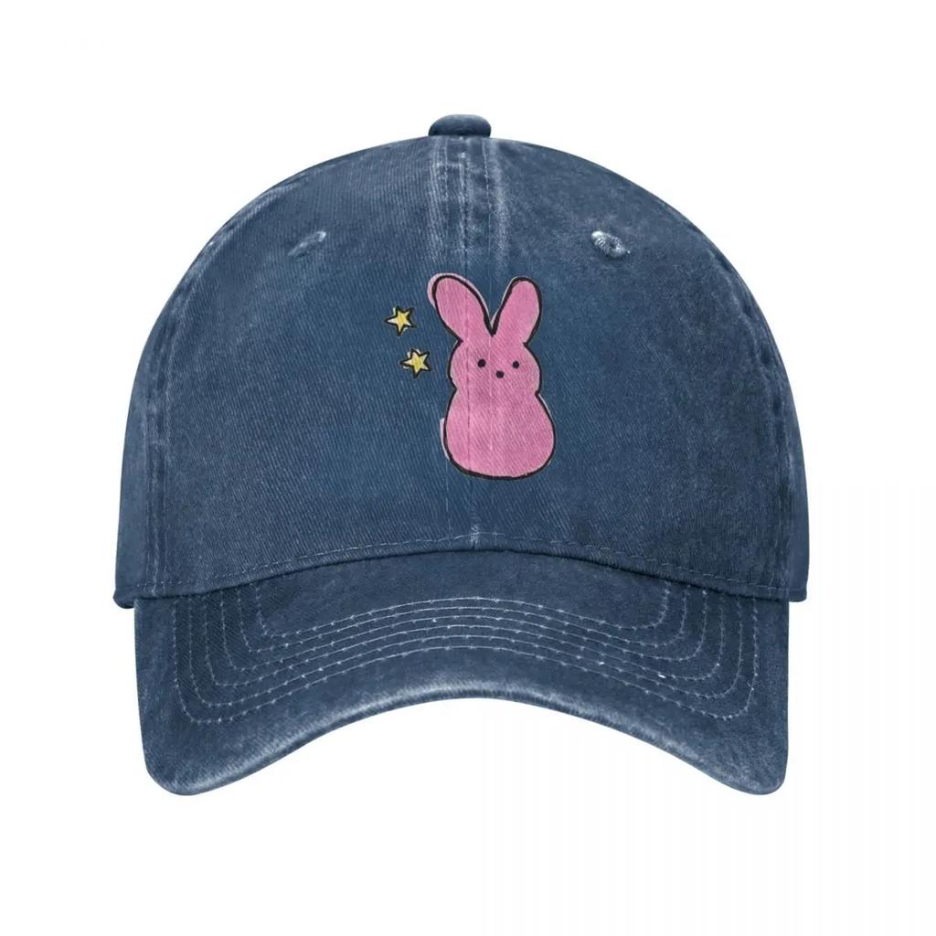 Lil Peep Bunny Unisex Baseball Caps Rap Distressed Washed Hats Cap Fashion Outdoor Activities Snapback Hat