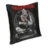 Terrifiers Film Horror Kunst Slasher Halloween Kissenbezug Sofa Wohnzimmer Quadratischer Kissenbezug 40x40 Kissenbezüge